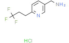 [6-(3,3,3-trifluoropropyl)-3-pyridyl]methanamine;hydrochloride(1:x)