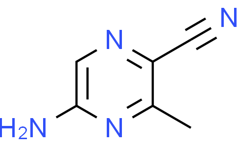 5-amino-3-methyl-pyrazine-2-carbonitrile