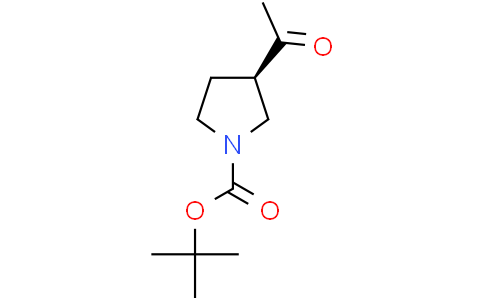 tert-butyl (3R)-3-acetylpyrrolidine-1-carboxylate