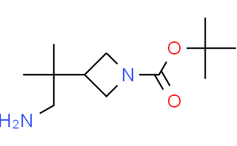 tert-butyl 3-(1-amino-2-methylpropan-2-yl)azetidine-1-carboxylate
