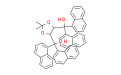 [Alfa Aesar]((4R,5R)-2,2-二甲基-1,3-二氧戊环-4,5-二基)双(二(萘-1-基)甲醇)