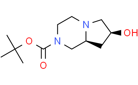 tert-butyl (7S,8aS)-7-hydroxy-octahydropyrrolo[1,2-a]piperazine-2-carboxylate