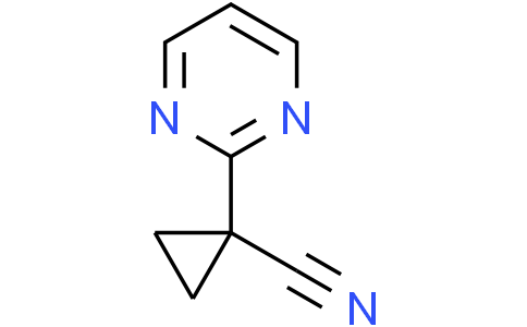 1-pyrimidin-2-ylcyclopropanecarbonitrile