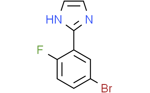 2-(5-bromo-2-fluorophenyl)-1H-imidazole