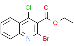 2-溴-4-氯喹啉-3-羧酸乙酯,≥95%