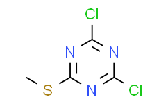2，4-二氯-6-(甲硫基)-1，3，5-三嗪,≥95%