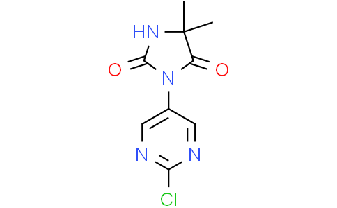 3-(2-chloropyrimidin-5-yl)-5,5-dimethyl-imidazolidine-2,4-dione