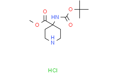 methyl 4-{[(tert-butoxy)carbonyl]amino}piperidine-4-carboxylate hydrochloride