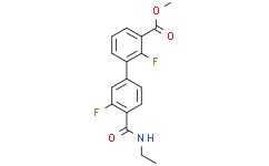 Methyl 4'-(ethylcarbamoyl)-2,3'-difluoro-[1,1'-biphenyl]-3-carboxylate