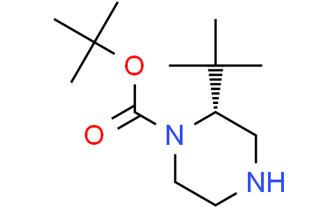 tert-butyl (2R)-2-tert-butylpiperazine-1-carboxylate