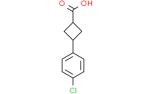3-(4-chlorophenyl)cyclobutane-1-carboxylic acid