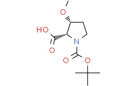 (2S,3R)-1-[(tert-butoxy)carbonyl]-3-methoxypyrrolidine-2-carboxylic acid