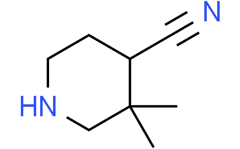 3,3-dimethylpiperidine-4-carbonitrile