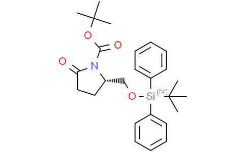 tert-butyl (2S)-2-[[tert-butyl(diphenyl)silyl]oxymethyl]-5-oxo-pyrrolidine-1-carboxylate