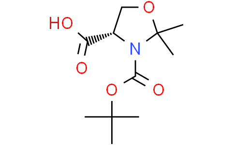 (4S)-3-[(tert-butoxy)carbonyl]-2,2-dimethyl-1,3-oxazolidine-4-carboxylic acid