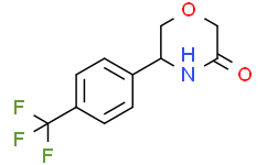 5-[4-(trifluoromethyl)phenyl]morpholin-3-one