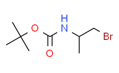(1-溴丙-2-基)氨基甲酸叔丁酯,97%