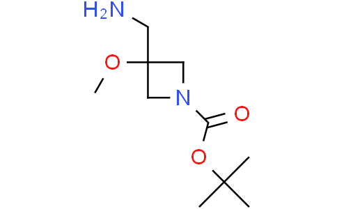 tert-butyl 3-(aminomethyl)-3-methoxyazetidine-1-carboxylate