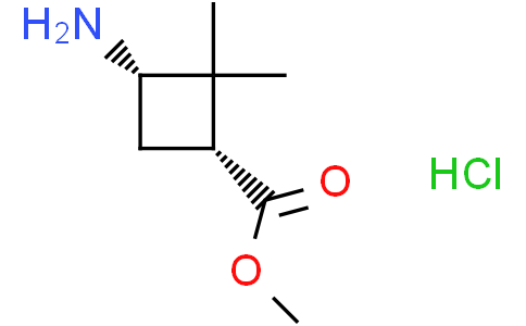 cis-methyl 3-amino-2,2-dimethylcyclobutanecarboxylate hydrochloride