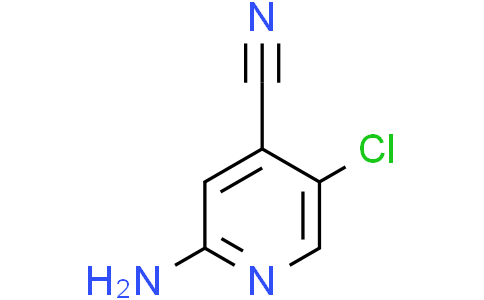 2-amino-5-chloro-pyridine-4-carbonitrile