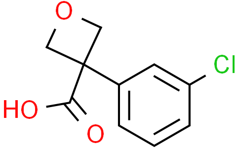 3-(3-Chlorophenyl)oxetane-3-carboxylic acid