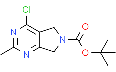 tert-butyl 4-chloro-2-methyl-5,7-dihydropyrrolo[3,4-d]pyrimidine-6-carboxylate