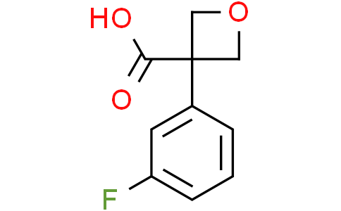 3-(3-fluorophenyl)oxetane-3-carboxylic acid