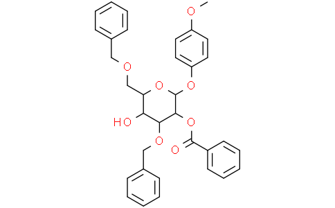 4-Methoxyphenyl 2-O-Benzoyl-3,6-di-O-benzyl-beta-D-glucopyranosideCas:1393898-89-9