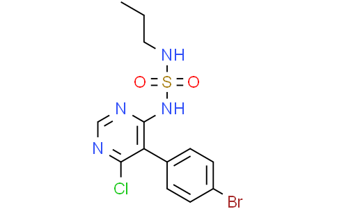 N-[5-(4-broMophenyl)-6-chloro-4-pyriMidinyl]-N'-propyl-SulfaMide