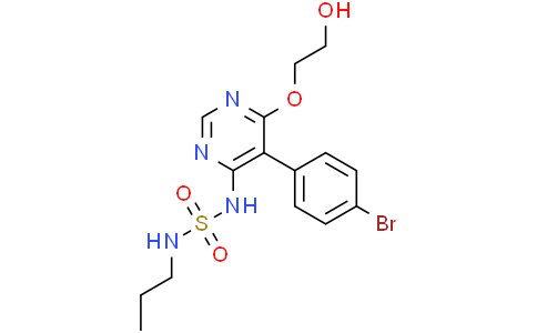 SulfaMide, N-[5-(4-broMophenyl)-6-(2-hydroxyethoxy)-4-pyriMidinyl]-N'-propyl-