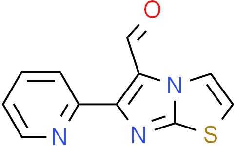 6-(pyridin-2-yl)imidazo[2,1-b][1,3]thiazole-5-carbaldehyde