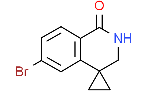 6-bromospiro[2,3-dihydroisoquinoline-4,1'-cyclopropane]-1-one