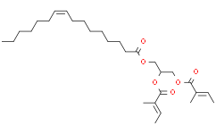 (+/-)-2，3-di[(E)-2-methyl-2-butenoyloxy]propyl (Z)-9-hexadecenoate