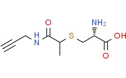 Cysteine, S-[1-methyl-2-oxo-2-(2-propyn-1-ylamino)ethyl]-Cas:1396962-18-7