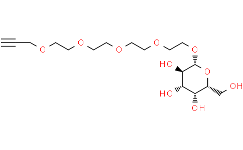 Propargyl-PEG5-beta-D-galactoseCas:1397682-63-1