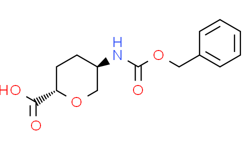 (2S,5R)-5-(benzyloxycarbonylamino)tetrahydropyran-2-carboxylic acid