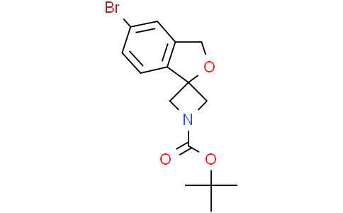 tert-butyl 5'-bromo-3'H-spiro[azetidine-3,1'-[2]benzofuran]-1-carboxylate