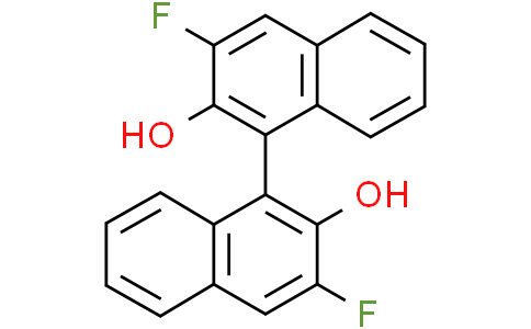 (1S)-3,3′-Difluoro[1,1′-binaphthalene]-2,2′-diolCas:1399050-57-7