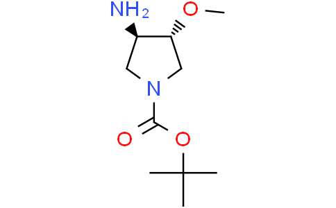 tert-butyl (3R,4R)-3-amino-4-methoxypyrrolidine-1-carboxylate