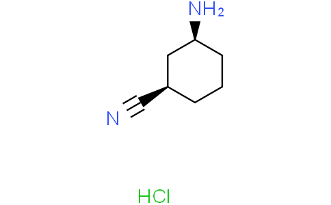 cis-3-aminocyclohexanecarbonitrile hydrochloride