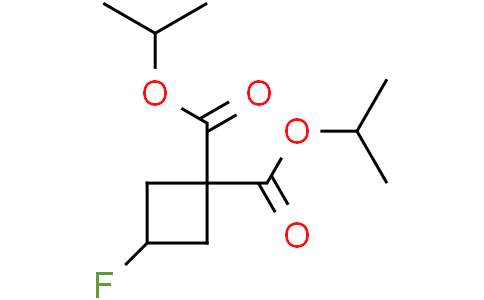 1,1-bis(propan-2-yl) 3-fluorocyclobutane-1,1-dicarboxylate