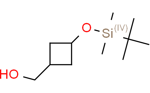 trans-3-[[(1,1-dimethylethyl)dimethylsilyl]oxy]cyclobutanemethanol