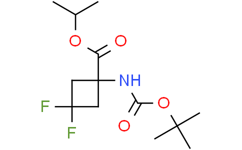 propan-2-yl 1-{[(tert-butoxy)carbonyl]amino}-3,3-difluorocyclobutane-1-carboxylate