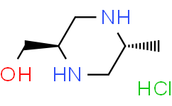 ((2R，5R)-5-甲基哌嗪-2-基)甲醇盐酸盐