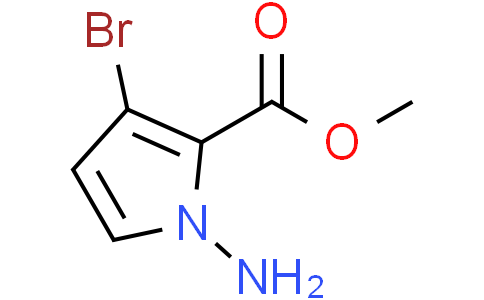 methyl 1-amino-3-bromo-1H-pyrrole-2-carboxylate