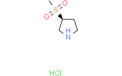 (3S)-3-methanesulfonylpyrrolidine hydrochloride