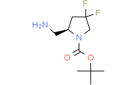 tert-butyl (2R)-2-(aminomethyl)-4,4-difluoropyrrolidine-1-carboxylate
