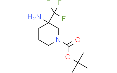 tert-butyl 3-amino-3-(trifluoromethyl)piperidine-1-carboxylate