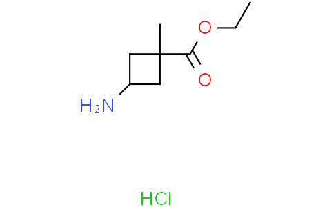 trans-Ethyl 3-amino-1-methylcyclobutanecarboxylate hydrochloride