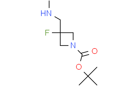 tert-butyl 3-fluoro-3-[(methylamino)methyl]azetidine-1-carboxylate